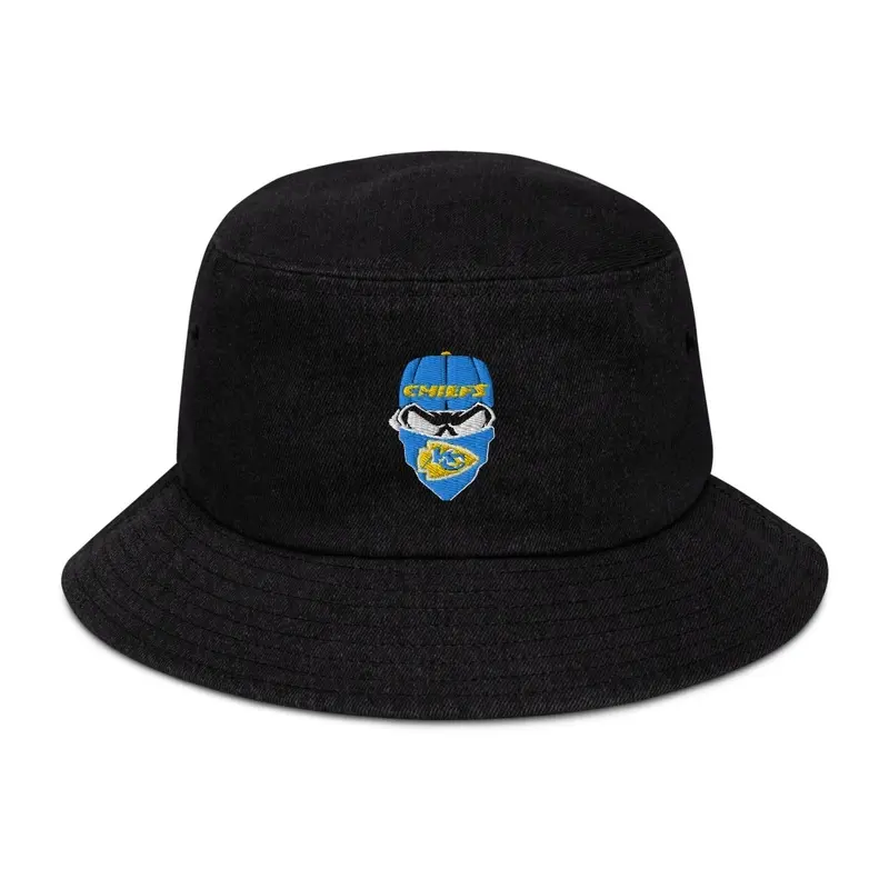 KCizzle Blue Football Bucket Hat