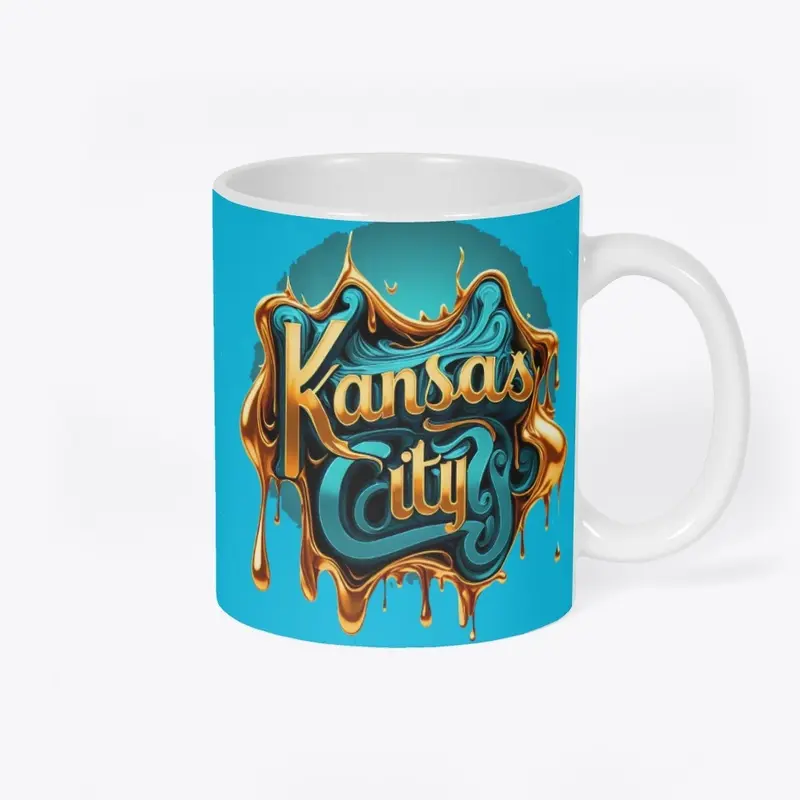 Kansas City Turquoise & Gold